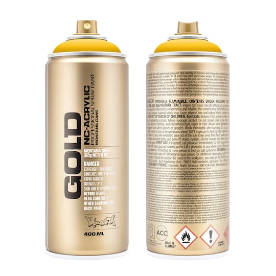 Montana™ Cans GOLD Shock Color Spray Paint
